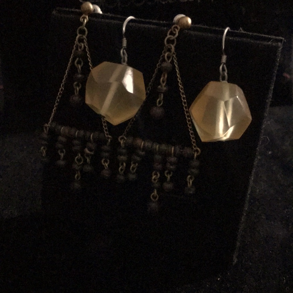 Chandelier earrings set of two
